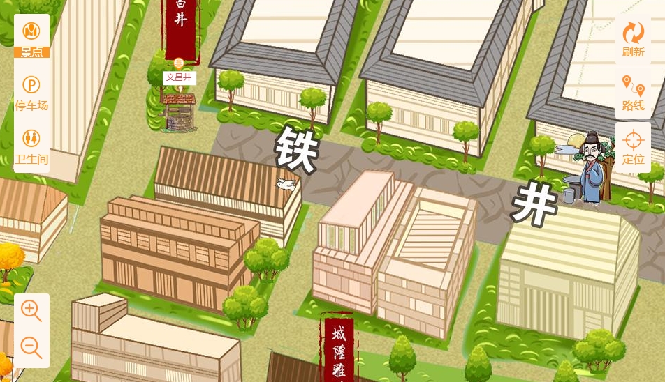 中方智慧景区：手绘地图与语音导览的完美融合